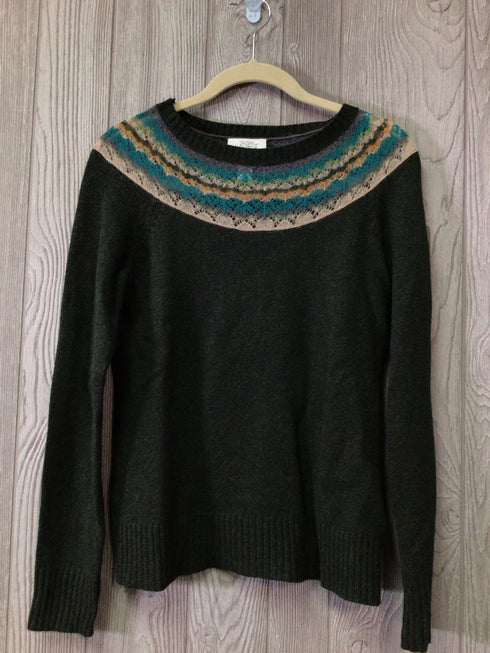 Loft Sweater wool-cashmere fairisle Size Small